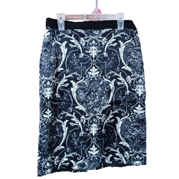 Tristan Brocade Floral Pencil Skirt  Size 4 - Picture 1 of 8